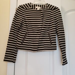 Ann Taylor Loft Zip Front Jacket/Blazer
